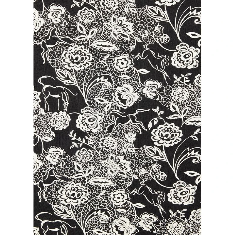 EQL Women's Daydream Gauze Tunic - Black Eq Lace 7 EQL Women's Daydream Gauze Tunic - Black Eq Lace - Image 5