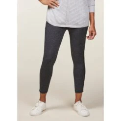 EQL Women's Daybreak 3/4 Leggings - Charcoal Heather -Equestrian Supplies 645107 800 800