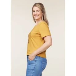 EQL Women's Graceful Horse T-Shirt - Dijon 8 EQL Women's Graceful Horse T-Shirt - Dijon -Equestrian Supplies 645219 800 800