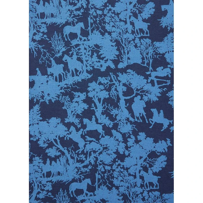 EQL Women's Allure Ecovero Short Sleeve Top - Ink Countryside 7 EQL Women's Allure Ecovero Short Sleeve Top - Ink Countryside - Image 5