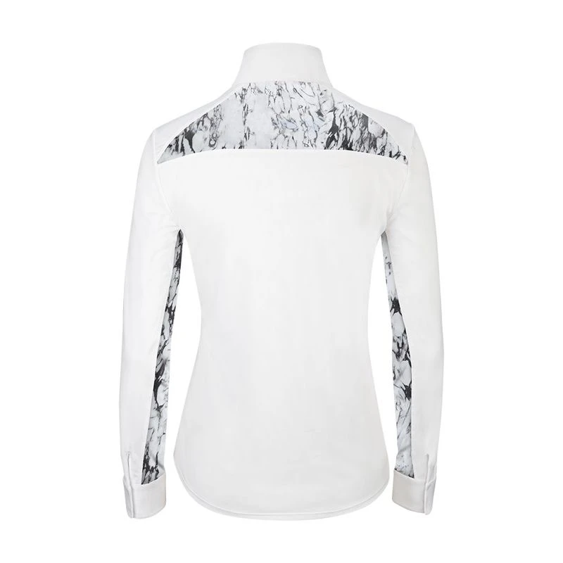 RJ Classics Women's Carly 37.5 Show Shirt - White/Marble 4 RJ Classics Women's Carly 37.5 Show Shirt - White/Marble - Image 2
