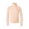 Horze Kids' Lola Long Sleeved Half Zip Tech Shirt - Shrimp Pink -Equestrian Supplies 650980 800 800