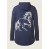 EQL Women's ATW Mane Event Weekender Hoodie - Indigo -Equestrian Supplies 654931 800 800