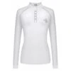 Fair Play Women's Anita Long Sleeve Competition Shirt - White 1 Fair Play Women's Anita Long Sleeve Competition Shirt - White -Equestrian Supplies 654983 800 800
