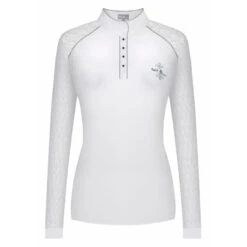 Fair Play Women's Anita Long Sleeve Competition Shirt - White