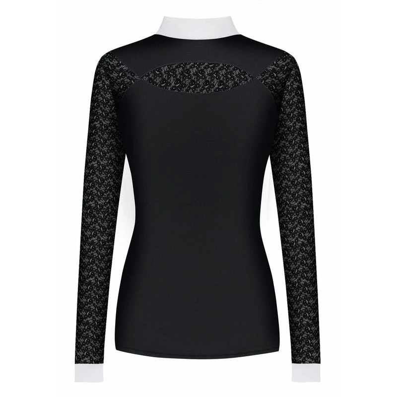 Fair Play Women's Alexis Long Sleeve Competition Shirt - Black 4 Fair Play Women's Alexis Long Sleeve Competition Shirt - Black - Image 2
