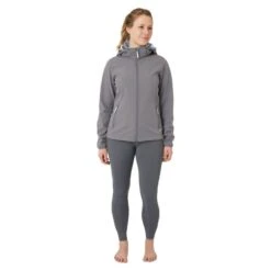 Horze Women's Trisha Softshell Jacket - Smoked Pearl Grey -Equestrian Supplies 659585 800 800
