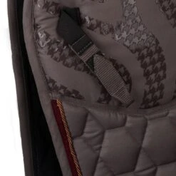 Horze Kenya Anti Slip Dressage Saddle Pad - Iron Grey Brown -Equestrian Supplies 659635 800 800