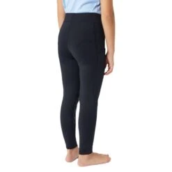 Horze Kids' Yana Knee Patch Tights - Dark Navy 9 Horze Kids' Yana Knee Patch Tights - Dark Navy -Equestrian Supplies 659987 800 800