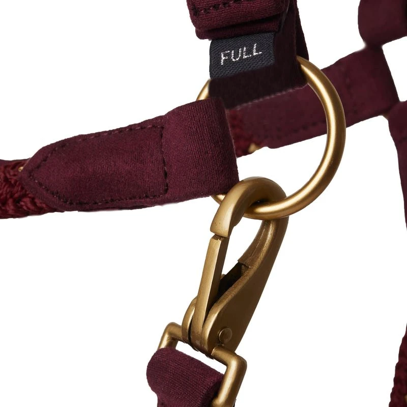 Horze Kenya Anatomical Halter - Rhubarb Dark Red 5 Horze Kenya Anatomical Halter - Rhubarb Dark Red - Image 3