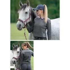 Fair Play Women's Gunn Sweatshirt - Grey Melange -Equestrian Supplies 664793 800 800