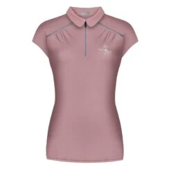 Fair Play Women's Agnes Polo Shirt - Dusty Pink