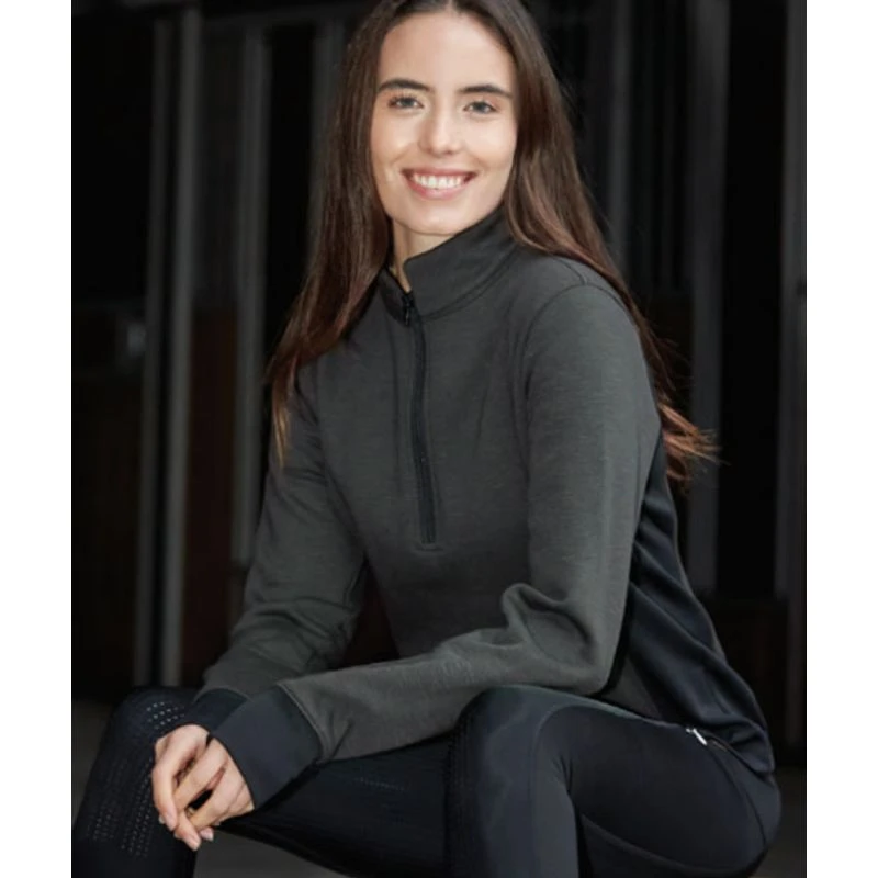 Catago Women's Catago Arctic Half Zip Pullover - Urban Chic 4 Catago Women's Catago Arctic Half Zip Pullover - Urban Chic - Image 2