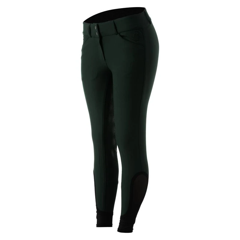 Equinavia Women's Maud Full Seat Breeches - Deep Green 5 Equinavia Women's Maud Full Seat Breeches - Deep Green - Image 3