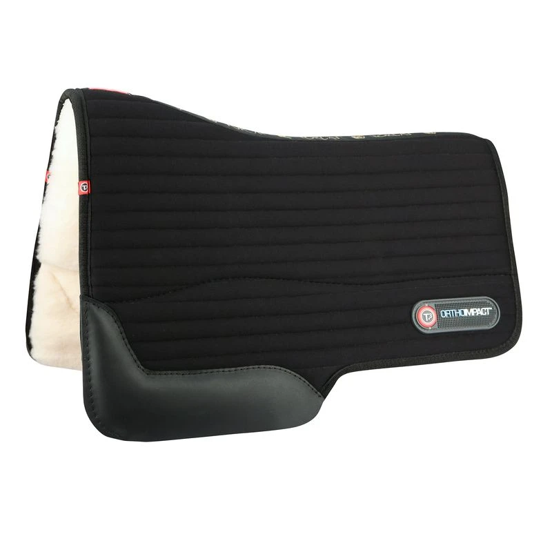T3 WoolBack Ortho Impact Barrel Pad - Black 3 T3 WoolBack Ortho Impact Barrel Pad - Black
