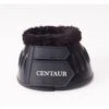 Centaur Fleece Cuff Bell Boots-White - Black -Equestrian Supplies 676543 800 800
