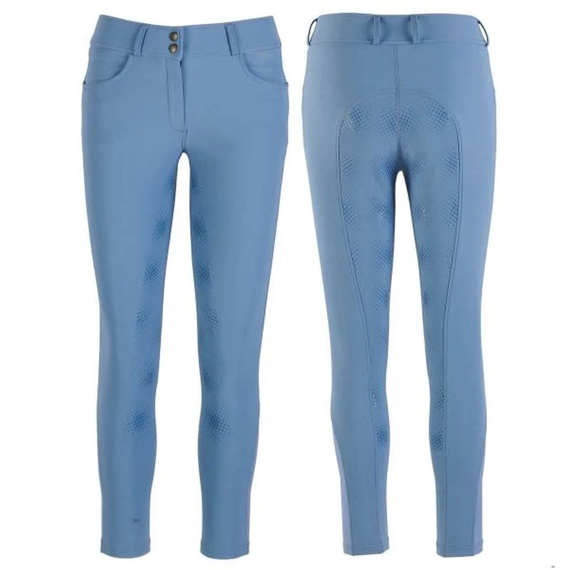 Ovation Women's Signature Bellissima II GripTec Full Seat Breeches - Indigo 3 Ovation Women's Signature Bellissima II GripTec Full Seat Breeches - Indigo