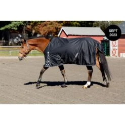 Equinavia Norse Light Weight Turnout Blanket 100g - Black