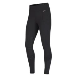 Kerrits Women's Free Style Knee Patch Pocket Tights - Black Solid -Equestrian Supplies 681148 800 800