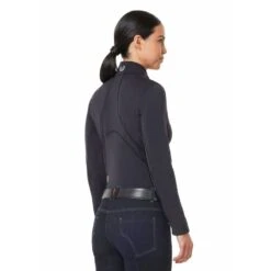 Kerrits Women's Rail Side Quarter Zip Tech Top - Black -Equestrian Supplies 681804 800 800