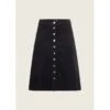 EQL Women's Soft Stretch Corduroy Skirt - Black -Equestrian Supplies 681927 800 800