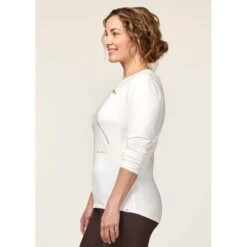 EQL Women's Held Long Sleeve T-Shirt - Soft White -Equestrian Supplies 682440 800 800