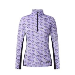 Kerrits Women's Keystone Ice Fil Long Sleeve Shirt - Viotel Mini Run Free