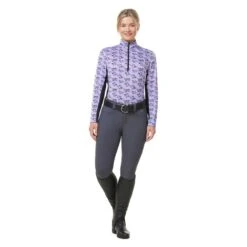 Kerrits Women's Keystone Ice Fil Long Sleeve Shirt - Viotel Mini Run Free -Equestrian Supplies 683081 800 800