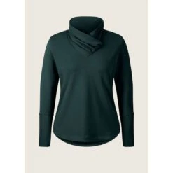 EQL Women's Weekender Wrap Neck Top - Hunter