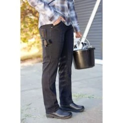 Kerrits Women's Pocketful Stretch Utility Pants - Black -Equestrian Supplies 694897 800 800