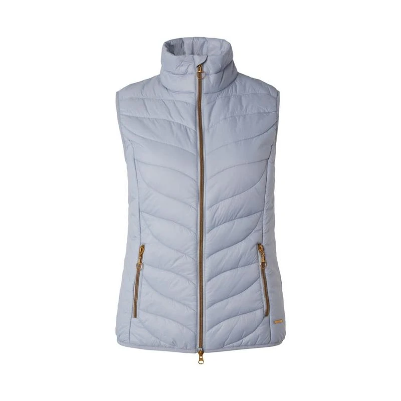 Horze Women's Shannon Light Padded Vest - Grey Dawn 3 Horze Women's Shannon Light Padded Vest - Grey Dawn