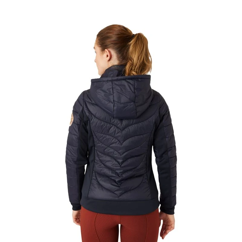 Horze Women's Shannon Light Padded Jacket - Dark Navy 5 Horze Women's Shannon Light Padded Jacket - Dark Navy - Image 3