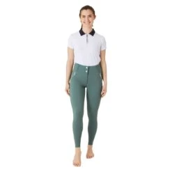 B Vertigo Women's Enya Full Seat Breeches - Jungle Green 9 B Vertigo Women's Enya Full Seat Breeches - Jungle Green -Equestrian Supplies 696647 800 800