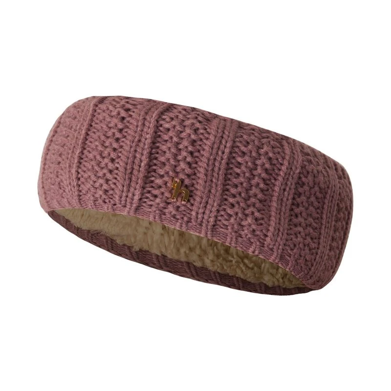 Horze Women's Julina Knitted Headband - Wood Rose 3 Horze Women's Julina Knitted Headband - Wood Rose