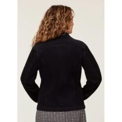 EQL Women's In Motion Corduroy Jacket - Black -Equestrian Supplies 698242 800 800