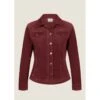 EQL Women's In Motion Corduroy Jacket - Mahogany 2 EQL Women's In Motion Corduroy Jacket - Mahogany -Equestrian Supplies 698344 800 800