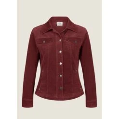 EQL Women's In Motion Corduroy Jacket - Mahogany