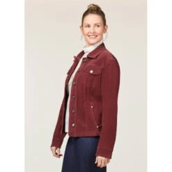 EQL Women's In Motion Corduroy Jacket - Mahogany -Equestrian Supplies 698347 800 800