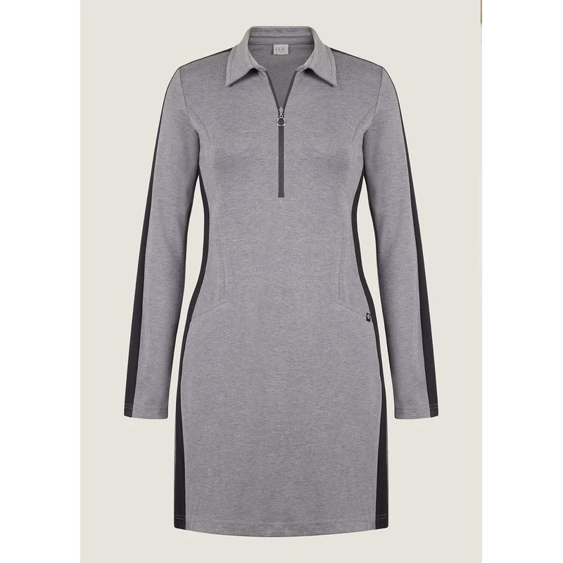 EQL Women's Ascent Ponte Tunic Dress - Charcoal Heather 3 EQL Women's Ascent Ponte Tunic Dress - Charcoal Heather