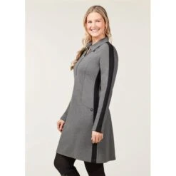 EQL Women's Ascent Ponte Tunic Dress - Charcoal Heather 9 EQL Women's Ascent Ponte Tunic Dress - Charcoal Heather -Equestrian Supplies 700473 800 800