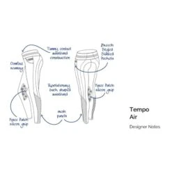 Tredstep Women's Tempo Air Tights - Steel Blue/Barbury -Equestrian Supplies 705208 800 800