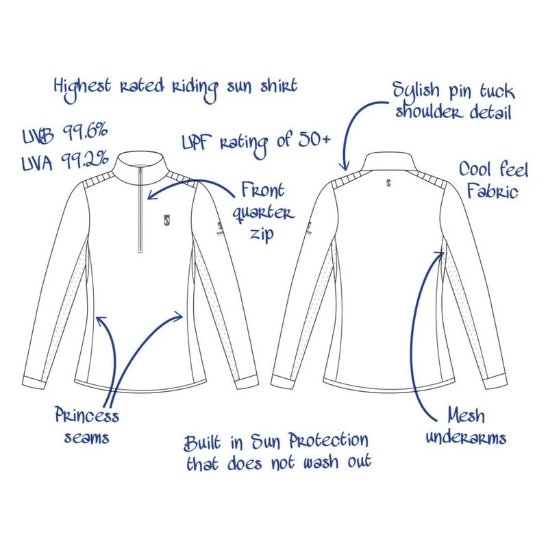 Tredstep Women's Sun Chic 50 Shirt - Golden Dream 4 Tredstep Women's Sun Chic 50 Shirt - Golden Dream - Image 2