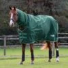 Saxon Defiant 1200D Combo Neck Medium - Hunter Green/White 1 Saxon Defiant 1200D Combo Neck Medium - Hunter Green/White -Equestrian Supplies 707714 800 800