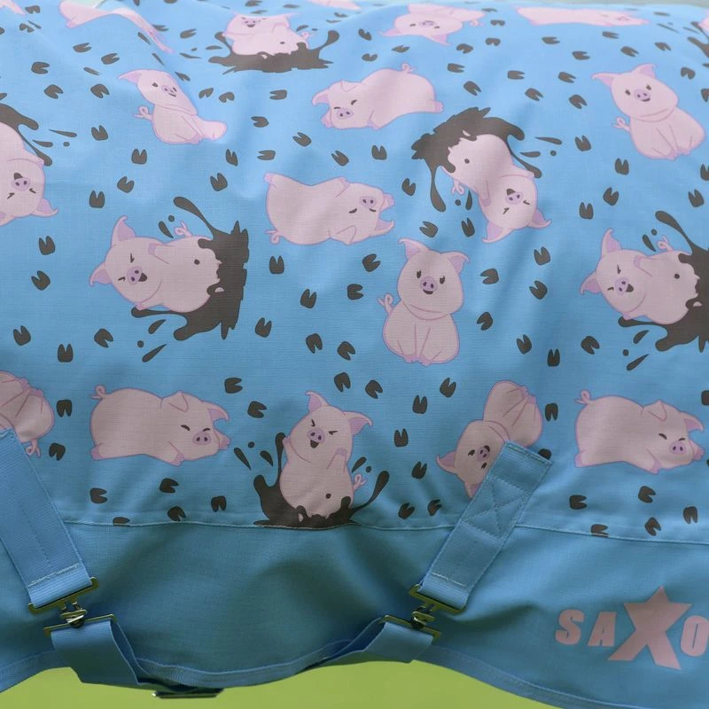 Saxon 600D Pony Standard Neck Medium - Pig Print 5 Saxon 600D Pony Standard Neck Medium - Pig Print - Image 3