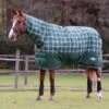 Saxon Defiant 1200D Combo Neck Heavy - Hunter Green/Plaid -Equestrian Supplies 708222 800 800