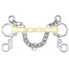 Happy Mouth Bits Mullen Shaped Pelham - Stainless Steel -Equestrian Supplies 710836 800 800