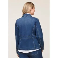 EQL Women's In Motion Denim Blazer - Midnight Wash -Equestrian Supplies 711295 800 800